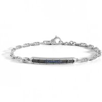 Pulsera Comete Hombre in Plata Zircone UBR837 - UBR837